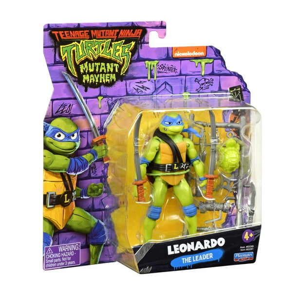 ☆LEO☆ TMNT Mutant Mayhem Leo | Figure storage solutions - Walmart