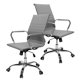 thumbnail image 1 of Juego de 2 Silla de Escritorio para Oficina Ejecutiva Ergonomica y Ajustable Gris Gaon Ergonomica, 1 of 9