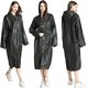 thumbnail image 4 of Ponchos de lluvia reutilizables para adultos, 2 piezas impermeables de emergencia para mujeres y hombres con capucha y cordón, 4 of 4