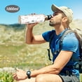 thumbnail image 6 of Yayeee 20oz Insulated Water Bottle Double Wall Stainless Steel with Flip Straw Lid, Green Garden Pattern, 6 of 7