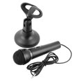 thumbnail image 3 of PC Computer Laptop Mini 3.5mm Studio Speech Stand Mount Microphone Mic Black, 3 of 6