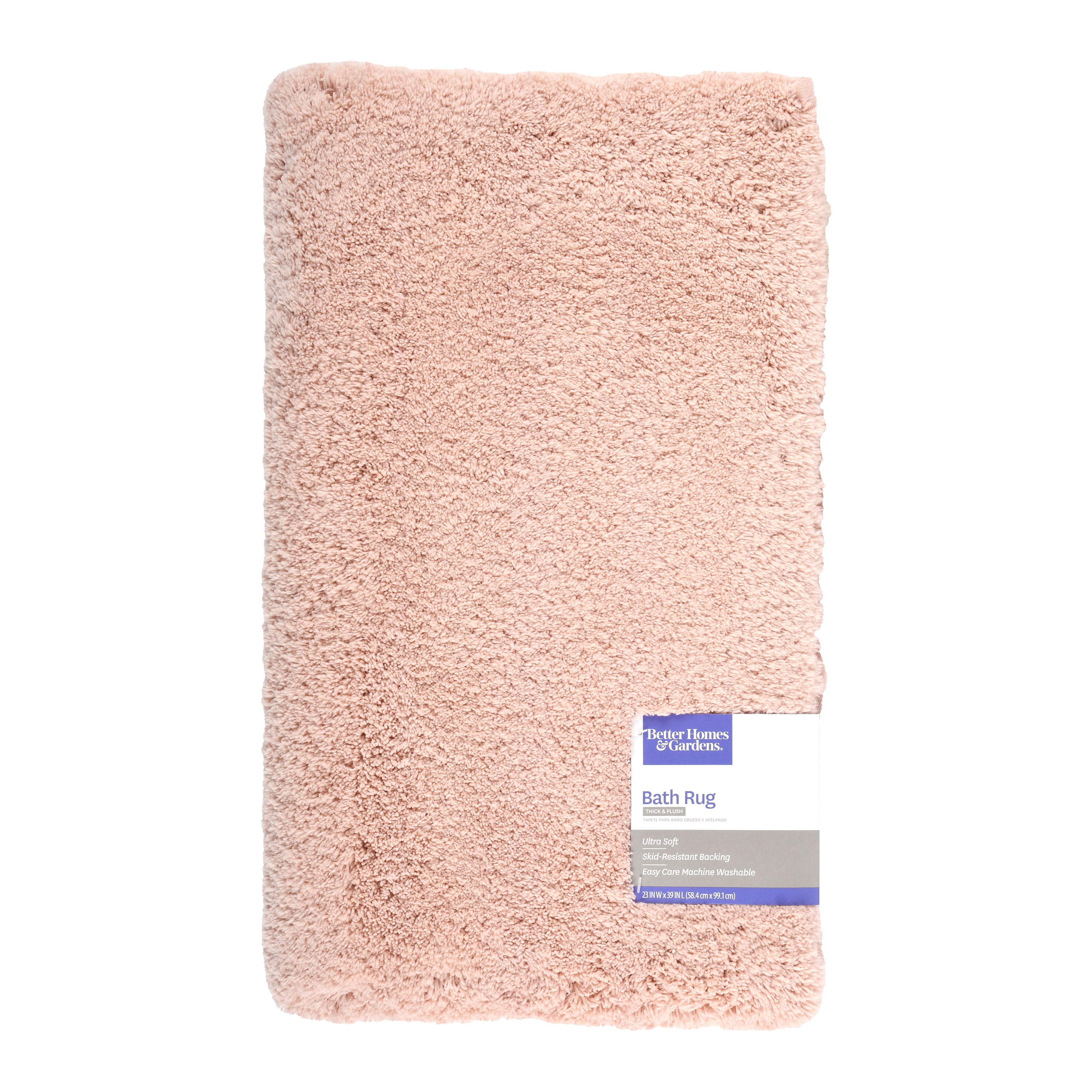 Better Homes & Gardens Ultra Soft Bath Rug, 23" x 39", Cherry Blossom