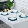 thumbnail image 7 of Round Placemats Set of 1 Heat Resistant Washable Kitchen Table Decorations 15.4in Dark Blue Ocean Waves, 7 of 7