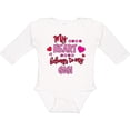 thumbnail image 3 of Inktastic My Heart Belongs to my Gigi Boys or Girls Long Sleeve Baby Bodysuit, 3 of 5