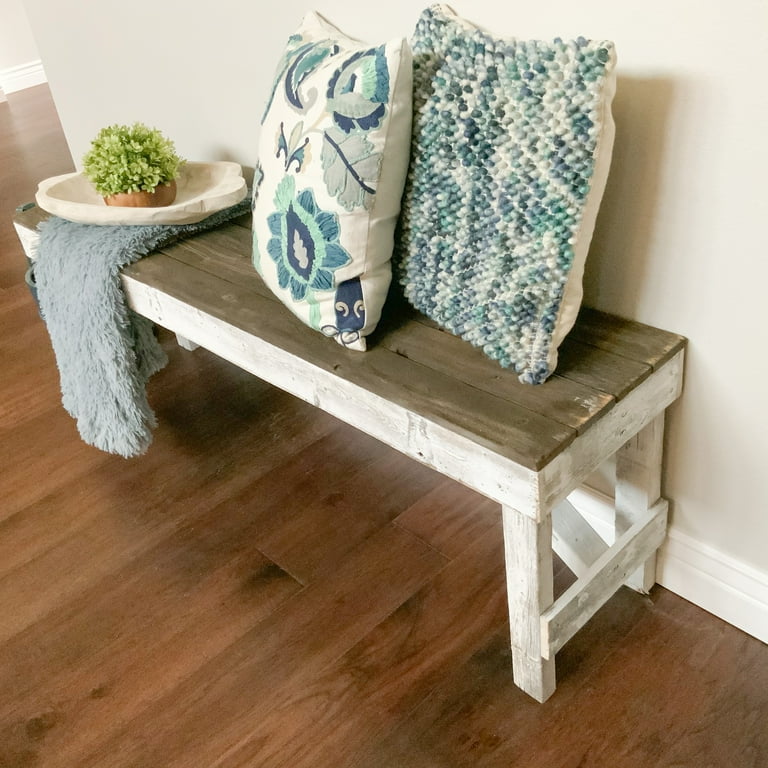 Del hutson reclaimed wood shoe bench new arrivals