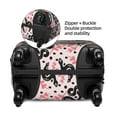 thumbnail image 4 of Lsque Black Snake Printed Luggage Cover, Travel Luggage Protector,Scratch and Dirt Resistant, Fits 18-32 Inch Luggage - X-Large, 4 of 9