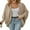 Khaki, variant on PTHTECHUS Womens Cardigan Open Front Sweater for Women No Button Knit Cardigan Casual Long Sleeve Outerwear with Pockets