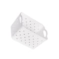 thumbnail image 2 of Inteprter Más fuera del espacio con estas innovadoras cestas de almacenamiento Cesta de ducha de baño Cestas de almacenamiento debajo del Almacenamiento y organización del hogar Blanco elegante grande, 2 of 6