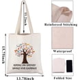 thumbnail image 2 of PLITI Reading Tote Bag Bookworm Gift Reading Can Seriously Damage Your Ignorance Book Lover Shoulder Bag For Reader, 2 of 7
