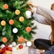 thumbnail image 1 of Adornos navideños, bolas de terciopelo de 8 cm (3,15 pulgadas) para árbol de Navidad, baby shower, primera Navidad de niñas, fiesta de cumpleaños., 1 of 6
