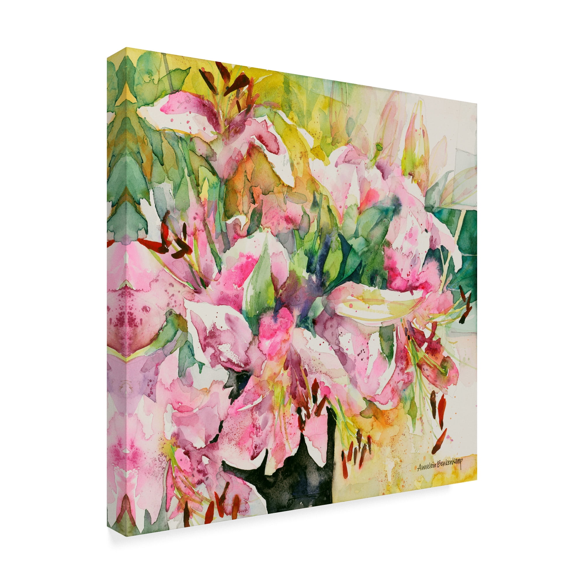 Trademark Fine Art 'Star Studded' Canvas Art by Annelein Beukenkamp