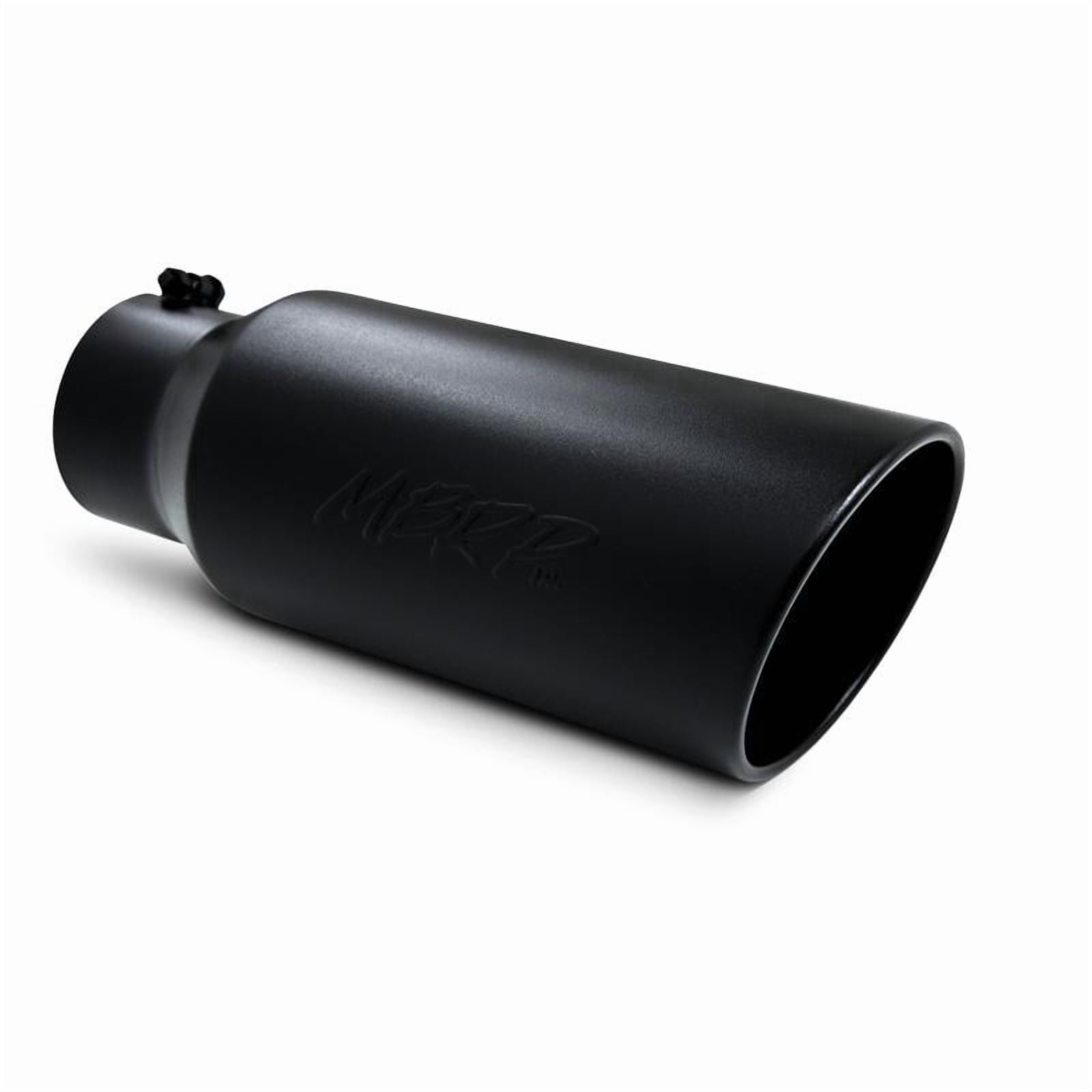 MBRP Universal Tip, 7in O.D, 5 Inches Inlet, 18 Inches, Black, Vehicle Mufflers