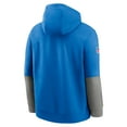 thumbnail image 3 of Men's Nike Blue Detroit Lions 2024 Sideline Club Pullover Hoodie, 3 of 3