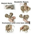 thumbnail image 7 of 14 Inch Adjustable Messy Style Ponytail Hair Extension with Jaw Claw Synthetic Hair-Piece, 7 of 7