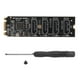 thumbnail image 1 of Tarjeta adaptadora M.2 NVME a SATA, Plug and Play gratuito, M2 KEYM NVME PCIE a tarjeta de expansión SATA3.0 de 4 puertos, 1 of 5