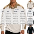 thumbnail image 3 of Abomasnow Mens Big and Tall Overisized Sweatshirts Quarter Zip Pullover Long Sleeve Collared Color Block Sweatshirts Casual Thermal Midweight Golf Shirts, 3 of 9