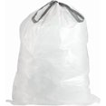 thumbnail image 4 of Custom Fit Trash Bags, Compatible with Code R (100 Count) White Drawstring Garbage Liners 2.6 Gallon/ 10 Liter 16.5" x 18", 4 of 4