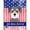 thumbnail image 1 of Carolines Treasures BB2136CHF Schnauzer Maison Drapeau, 1 of 4