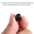 thumbnail image 4 of 10Pcs Snap Rubber Grommet Hole Plug Mount Dia 6.5mm ID 4mm H 9mm Seal Anti-Scratch for Cable Pipe Black, 4 of 5