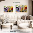 thumbnail image 3 of Elephant Stock Shelter At Bay Wall Art - Horizontal Multi Panel Canvas - Living Room Wall Decor - Architecture Multi Panel - Black And Blue Decor By Abcartattack - 45" x 28", 3 of 4