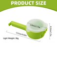 thumbnail image 3 of Huayishang Food Clips 4Pcs Bag Clip With Pour Spout Bag Spout Clips Food Bag Clips With Pour Spouts Bag Clips For Food Bag Sealing Clip With Pour Spout Reusable Plastic Cap Sealer Clips For Snack, 3 of 9