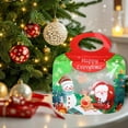 thumbnail image 5 of XKHZJL 10 Pcs Christmas Treat Bags for Kids Ziplock Reusable Goodie Bag Xmas Sealable Bags With Handle For Candy, Cookie, Snack, Party Supplies, 5 of 5