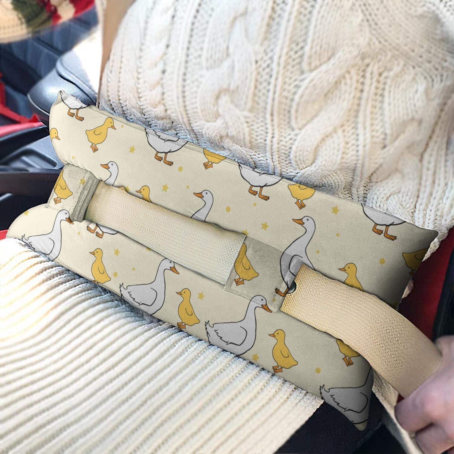 Hen Heart Country Theme Mastectomy Cushion - Comfortable Car Seatbelt Pillow for Recovery