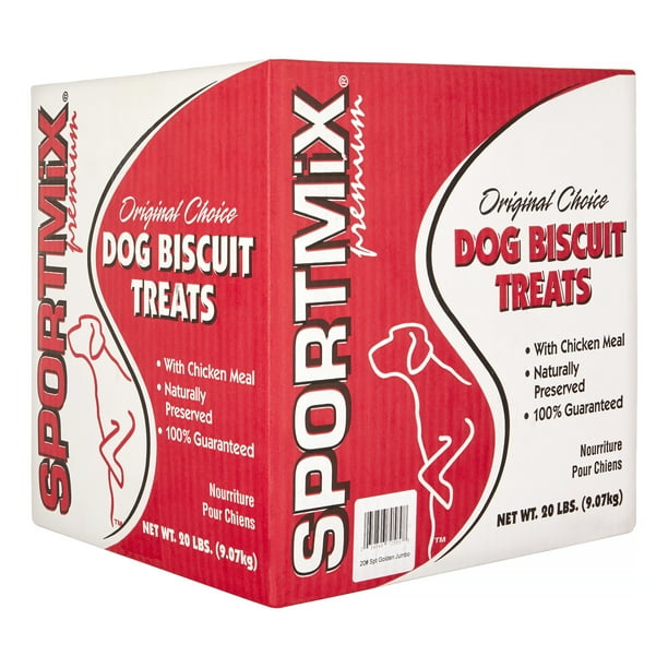 SportMix Original Choice Dog Biscuit Treats Dry Dog Treat, 20 lb