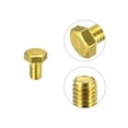 thumbnail image 4 of Brass Hex Bolts, M6x10mm 10 Pack Fully Thread Grade 4.8 Machine Screws, 4 of 5
