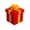 B-Red Gold, variant on Annoying Nested Screw Gift Box, Annoying Gift Box, Standard Money Present Box, Prank Gift Boxes, Money Puzzle Box for Cash Gift, Reusable Prank Gift Packaging for Birthday, Christmas & Fun Party Game