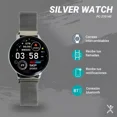 thumbnail image 4 of Smartwatch Correas Intercambiables Metal Y Silicón Silver Color De La Caja Plateado, 4 of 5