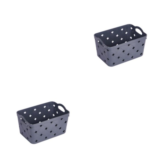 Bewildely Cesta de almacenamiento de plástico resistente: para organizar bocadillos debajo de las cestas de almacenamiento del estante Type5 NO5