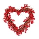 thumbnail image 2 of Xihbxyly Corona En Forma de Corazón, Elegante Diseño de Frutos Rojos, Guirnalda de Rosas, Encantadora Decoración para Puerta, San Valentín, Puerta Principal, Pared, Boda, 13.8 Pulgadas, 2 of 7
