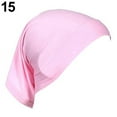thumbnail image 2 of Ludlz Women Solid Color Cotton Cap Elastic Breathable Headwrap Under Scarf Shawl Hat, 2 of 7