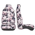 thumbnail image 4 of Fotbe Lilies Flowers Pattern Automotive Seat Covers for Cars Trucks and SUVs – Car Seat Covers for Front Seats,Protective Seat Covers,Vehicle Seat Covers, Set of 2, 4 of 9