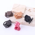 thumbnail image 3 of Small Hair Claw Clips for Women Girl,Fashion Acrylic Hair Clips Little Tiny Nonslip Matte Jaw Clips Mini Claw Hair Clips Hair Styling Accessories (Brown), 3 of 5