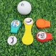thumbnail image 2 of Marcador de pelotas de golf Clip para sombrero Valor magnético Paquete de 2 Durable Extraíble Se fija fácilmente al cinturón de gorras (pelota y gorra no incluidas) Sincero Electrónica, 2 of 5