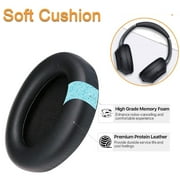 ARMFORCE Earpads Replacement for Sony WH-1000XM3(WH1000XM3) Headphones Earmuffs Faux Leather Black Ear Pads Cushions