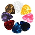 thumbnail image 4 of OUNONA 20PCS Picks for Guitar Celluloid Assorted Color Durable for Ukulele Guitar, 4 of 8