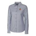 thumbnail image 2 of Women's Cutter & Buck Charcoal UCF Knights Oxford Stretch Long Sleeve Button-Up Shirt, 2 of 3