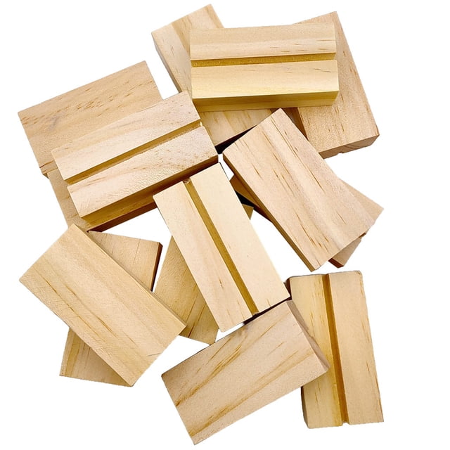 Qarigey 10 piezas de soporte para tarjetas de lugar de DIY manualidades de escritorio soportes para números de Clip de nombre hecho a mano Accesorios de disfraces Qarigey AP011618-00