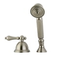 thumbnail image 1 of Traditional Transfer Valve Set For Roman Tub Filler in Nickel, 1 of 2