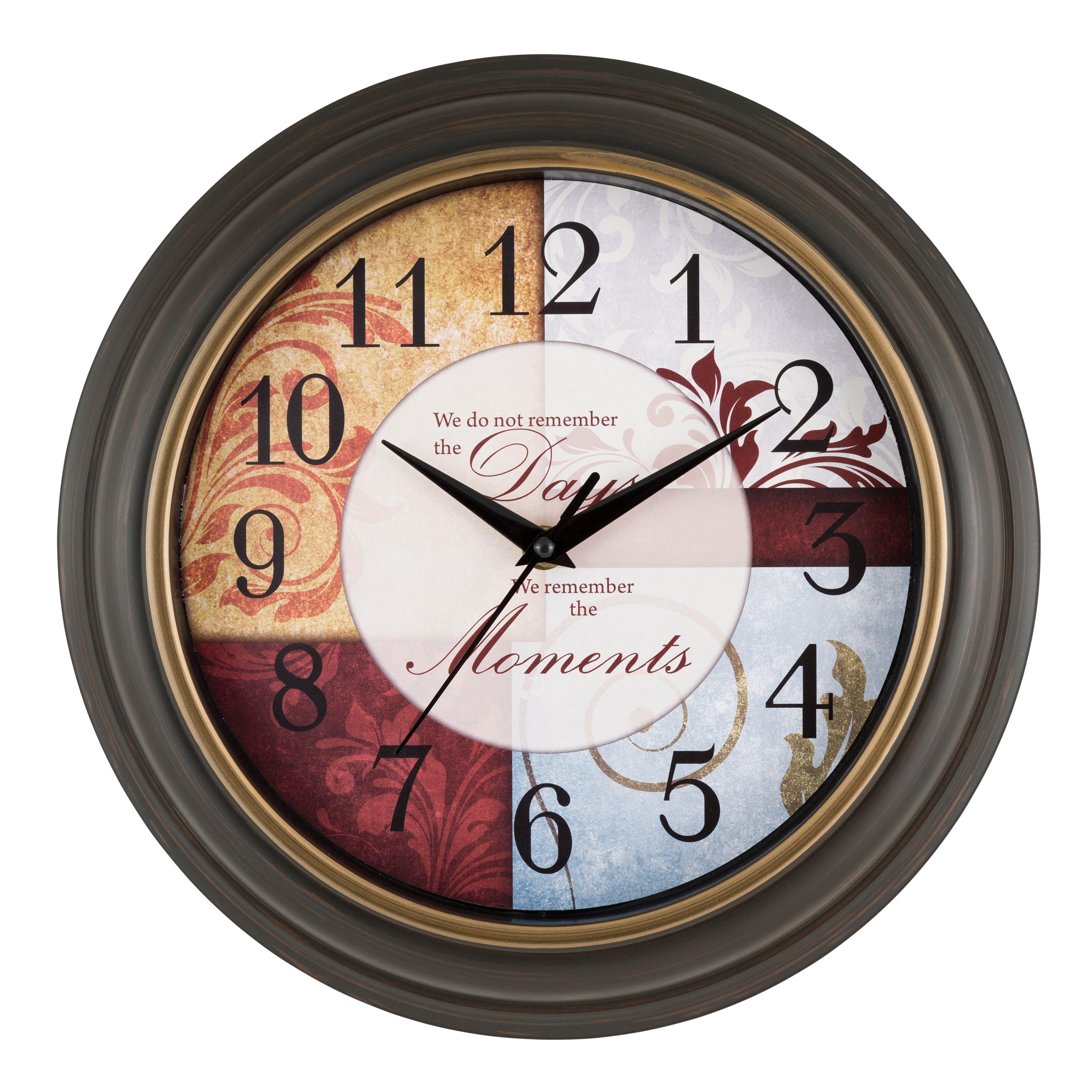 Equity By La Crosse 84601 11 25 Inch Special Moments Quartz Wall Clock Walmart Com Walmart Com