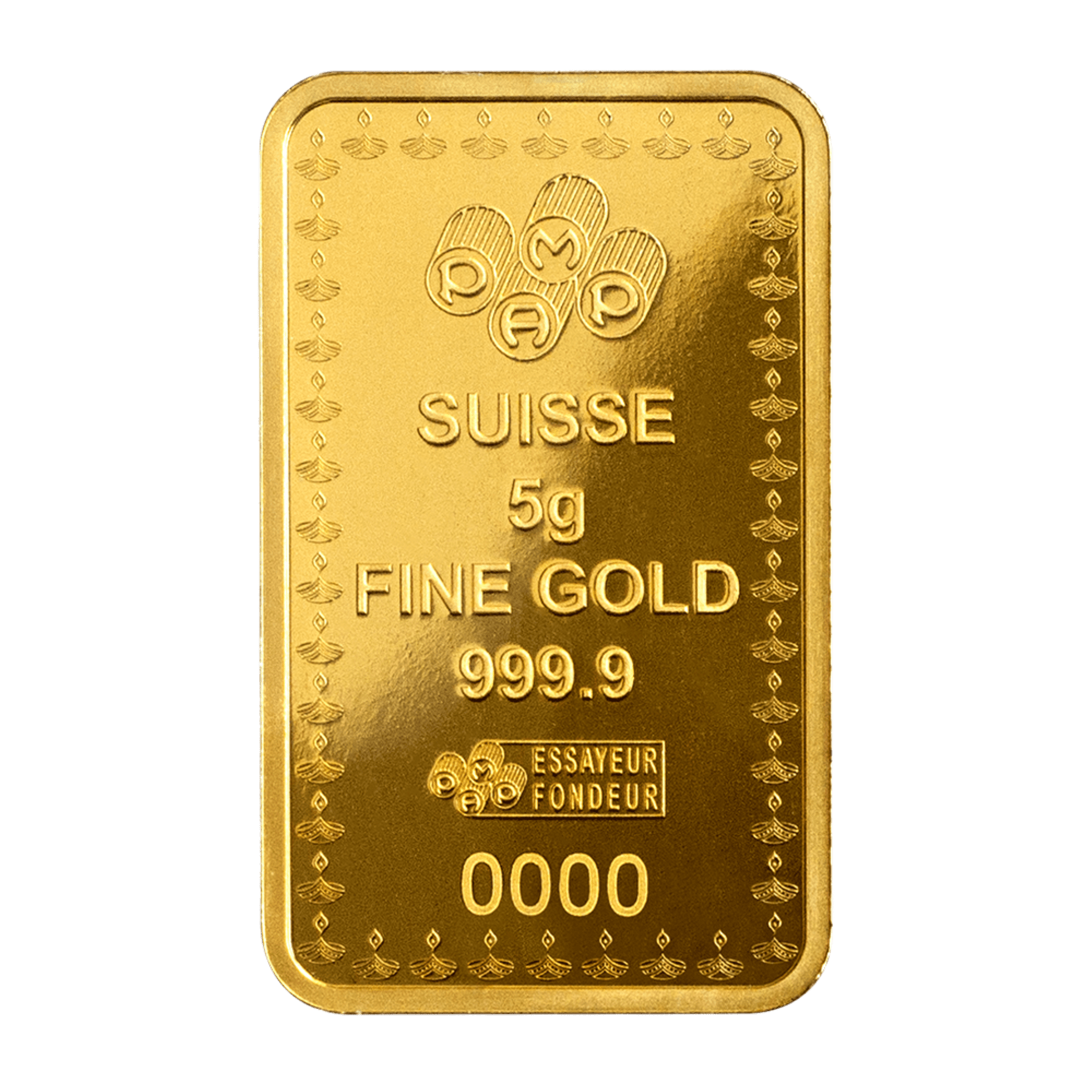 5 gram Gold Bar - PAMP Suisse Diwali Festival of Lights