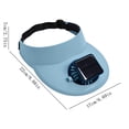 thumbnail image 3 of Btomtd Summer 2-in-1 Solar Fan Cap Charging Solar Fan Cap Outdoor Toy, 3 of 6