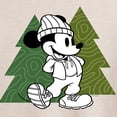 thumbnail image 3 of Disney - Mickey Patterned Trees - Women's Oversized T-Shirt, 3 of 5
