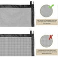 thumbnail image 5 of Dog Safety Barrier, Adjustable Magic Gate,Retractable Pet Barriers for Stairs Kitchen Portable Folding(180 x 72cm), 5 of 5