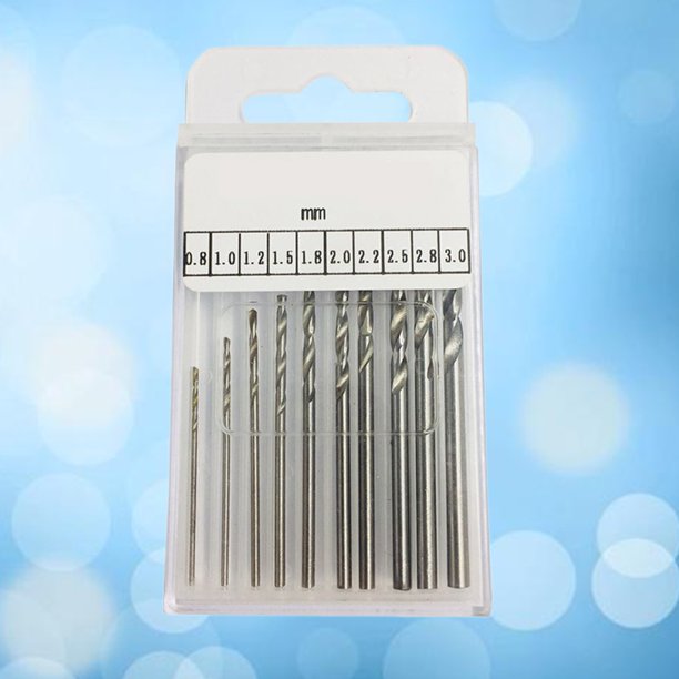 unbranded 10Ud Brocas De Plata Para Madera Plástica Y Uso En Taladro Manual