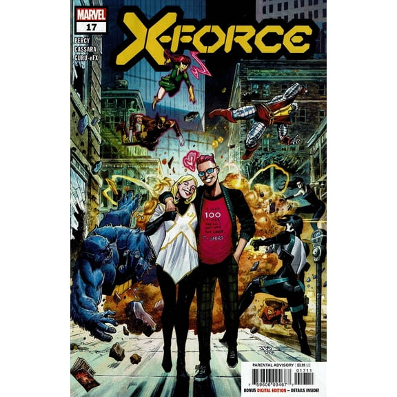 X-Force (6th Series) #17 VF ; Marvel Comic Book