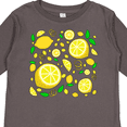 thumbnail image 4 of Inktastic Lots of Lemons Citrus Fun Boys or Girls Long Sleeve Toddler T-Shirt, 4 of 5